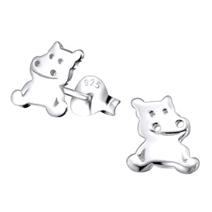 Kids Silver & Gold Earrings - Pixie Silver